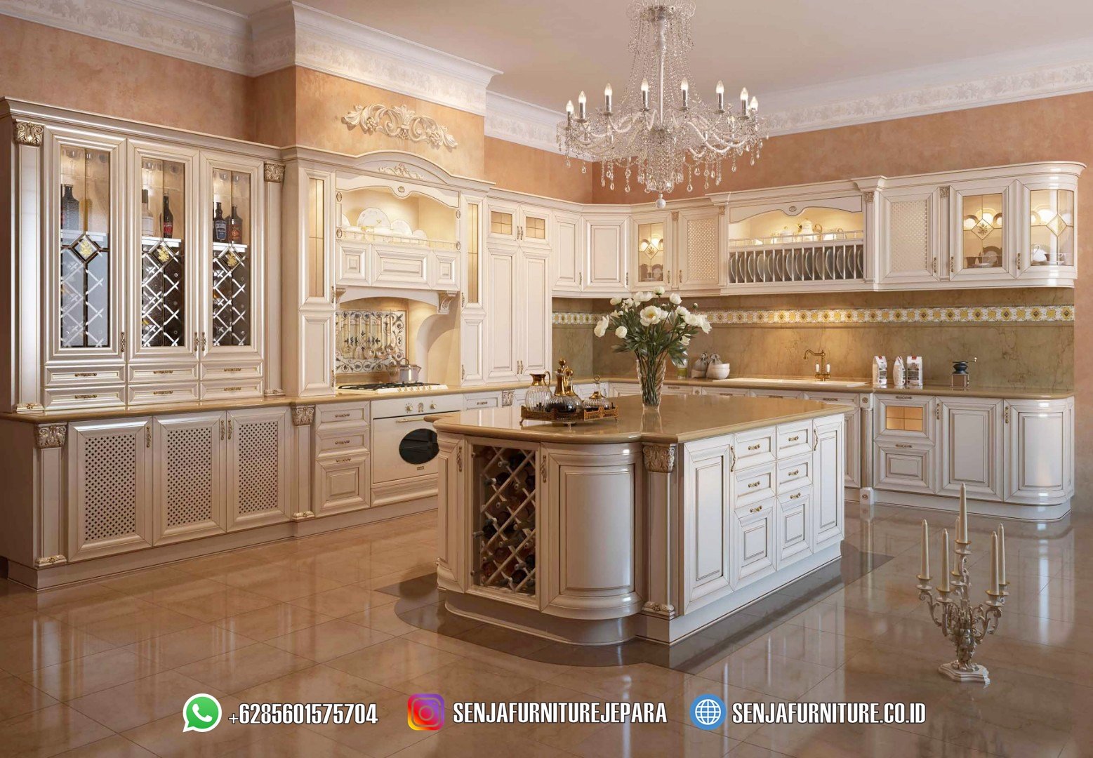 Desain Interior Kitchen Set Klasik Medan Cat Duco Cream Kitchen Set Klasik, Kitchen Set Mewah, Kitchen Set Jati, Kitchen Set Minimalis, Kitchen Set Klasik Modern, Kitchen Set Klasik Putih, Desain Kitchen Set Klasik, Kitchen Set Duco, Kitchen Set Mewah Elegan, Kitchen Set Klasik Eropa, Kitchen Set American Classic, Classic Kitchen Set, Kitchen Set Eropa Style, Model Kitchen Set