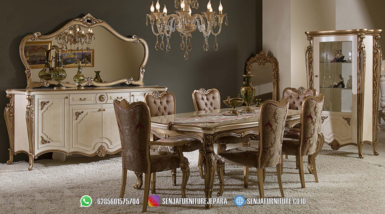 Gambar Meja Makan Klasik Mewah Terpopuler dengan 6 Kursi Meja Makan Klasik, Meja Makan Mewah, Meja Makan Klasik Bundar, Meja Makan Klasik Mewah, Meja Makan Klasik Jati, Meja Makan Minimalis, Meja Makan Klasik Eropa, Meja Makan Klasik 6 Kursi, Meja Makan Klasik 8 Kursi, Meja Makan Klasik 10 Kursi, Meja Makan Klasik 12 Kursi, Meja Makan Mewah Modern, Meja Makan Mewah Kayu Jati, Desain Meja Makan Mewah, Kursi Makan Mewah
