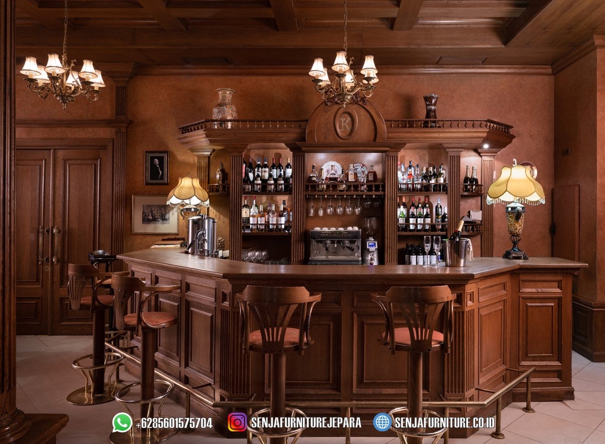 Interior Desain Meja Bar Klasik Luxury Asli Ukiran Jepara Meja Bar Klasik, Meja Bar Mewah, Meja Bar Kayu Jati, Meja Bar Ukir, Meja Bar Klub, Meja Bar Restoran, Desain Meja Bar, Meja Bar Lounge, Interior Meja Bar