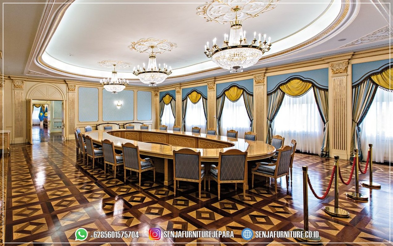 Meja Rapat Kantor Premium Ballroom Minimalis Desain Meja Rapat Kantor, Meja Meeting Kantor, Meja Rapat Pimpinan, Meja Rapat Kayu Jati, Meja Meeting Klasik, Meja Rapat Klasik, Meja Rapat Mewah, Meja Meeting Kayu Jati, Meja Rapat Bundar, Meja Rapat Minimalis, Meja Rapat HPL, Meja Rapat Ukir Jepara, Meja Rapat Oval, Interior Ruang Rapat