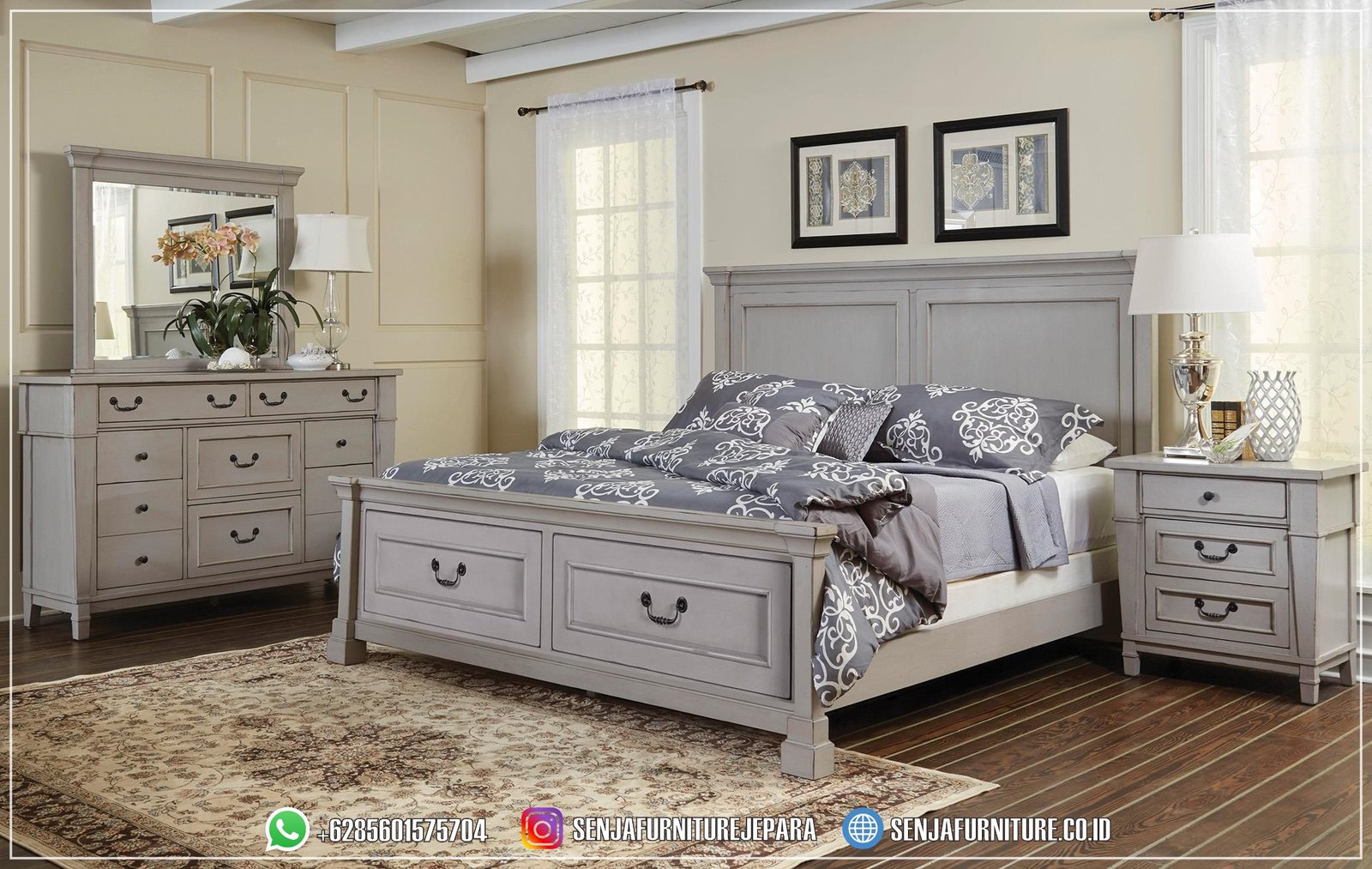 Set Kamar Tidur Minimalis Grey Model Aesthetic Elegan Kamar Tidur Minimalis, Tempat Tidur Minimalis, Tempat Tidur Jati, Tempat Tidur Klasik, Tempat Tidur Mewah, Dipan Kayu Jati, Tempat Tidur Anak, Tempat Tidur Modern, Tempat Tidur Terbaru, Desain Kamar Minimalis, Interior Kamar Minimalis, Tempat Tidur Jepara