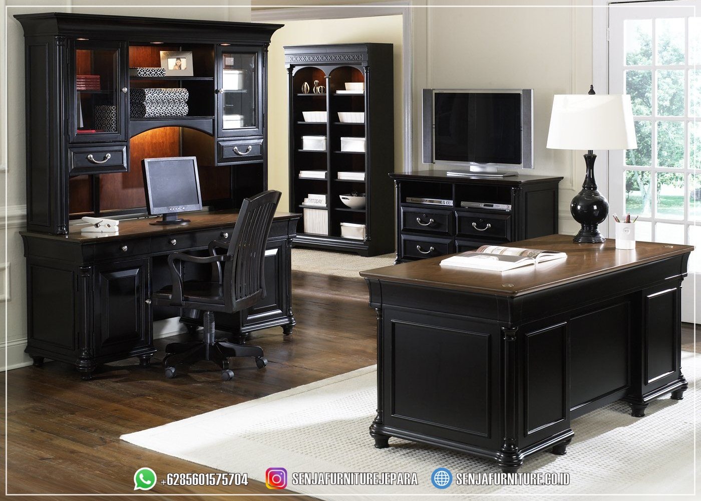 Set Meja Direktur Mewah Kayu Jati Ruang Kantor Direksi Meja Direktur Mewah, Meja Kerja Direktur, Meja Kerja Klasik, Meja Kerja Manager, Meja Kantor Klasik, Meja Direktur Kayu Jati, Meja Kerja Direksi, Meja Kerja Minimalis, Ruang Kerja Klasik, Meja Direktur Modern, Meja Kantor Kayu Jati, Meja Direktur HPL, Meja Kerja Ukir Jepara, Meja Direktur Minimalis, Kursi Kantor Direktur, Interior Ruang Kerja