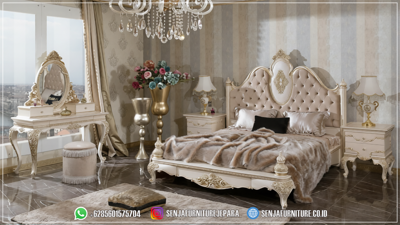 Full Set Tempat Tidur Klasik Luxury Turki Desain 3D Belinda Tempat Tidur Klasik, Tempat Tidur Mewah, Tempat Tidur Jati, Kamar Tidur Mewah, Tempat Tidur Pengantin, Tempat Tidur Sultan, Tempat Tidur Minimalis, Tempat Tidur Ukir Jepara, Tempat Tidur Elegan, Tempat Tidur Modern, Model Tempat Tidur Mewah, Set Kamar Mewah, Desain Tempat Tidur Mewah, Desain Kamar Klasik, Interior Kamar Mewah, Bedroom Set Classic