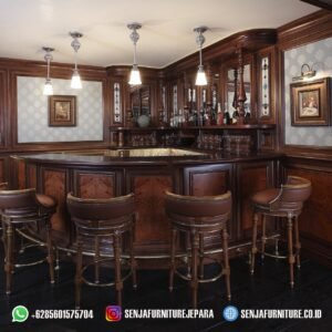 Meja Bar Klasik, Meja Bar Mewah, Meja Bar Kayu Jati, Meja Bar Ukir, Meja Bar Klub, Meja Bar Restoran, Desain Meja Bar, Meja Bar Lounge, Interior Meja Bar