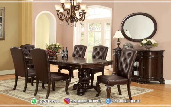 Meja Makan Jati, Meja Makan Mewah, Meja Makan Klasik, Meja Makan Minimalis, Ruang Makan Mewah, Meja Makan Mewah 4 Kursi, Meja Makan Mewah 6 Kursi, Meja Makan Mewah 8 Kursi, Meja Makan Mewah 10 Kursi, Meja Makan Mewah 12 Kursi, Meja Makan Klasik Eropa, Kursi Makan Mewah, Meja Makan Jepara