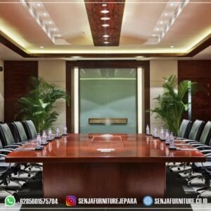 Meja Rapat Kantor, Meja Meeting Kantor, Meja Rapat Pimpinan, Meja Rapat Kayu Jati, Meja Meeting Klasik, Meja Rapat Klasik, Meja Rapat Mewah, Meja Meeting Kayu Jati, Meja Rapat Bundar, Meja Rapat Minimalis, Meja Rapat HPL, Meja Rapat Ukir Jepara, Meja Rapat Oval, Interior Ruang Rapat
