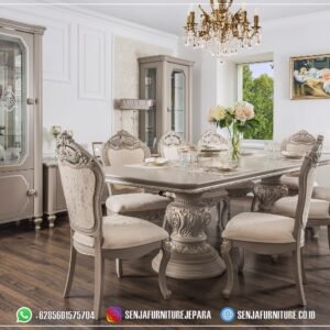 Meja Makan Mewah, Meja Makan Klasik, Meja Makan Kayu Jati, Meja Makan Minimalis, Ruang Makan Mewah, Meja Makan Mewah 4 Kursi, Meja Makan Mewah 6 Kursi, Meja Makan Mewah 8 Kursi, Meja Makan Mewah 10 Kursi, Meja Makan Mewah 12 Kursi, Meja Makan Klasik Eropa, Kursi Makan Mewah, Meja Makan Jepara